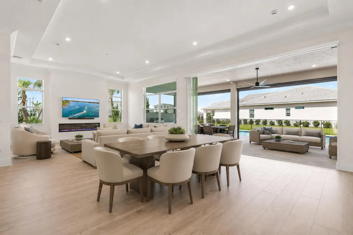 Dining Room at 8491 SW Vesuvius Way, Port St. Lucie