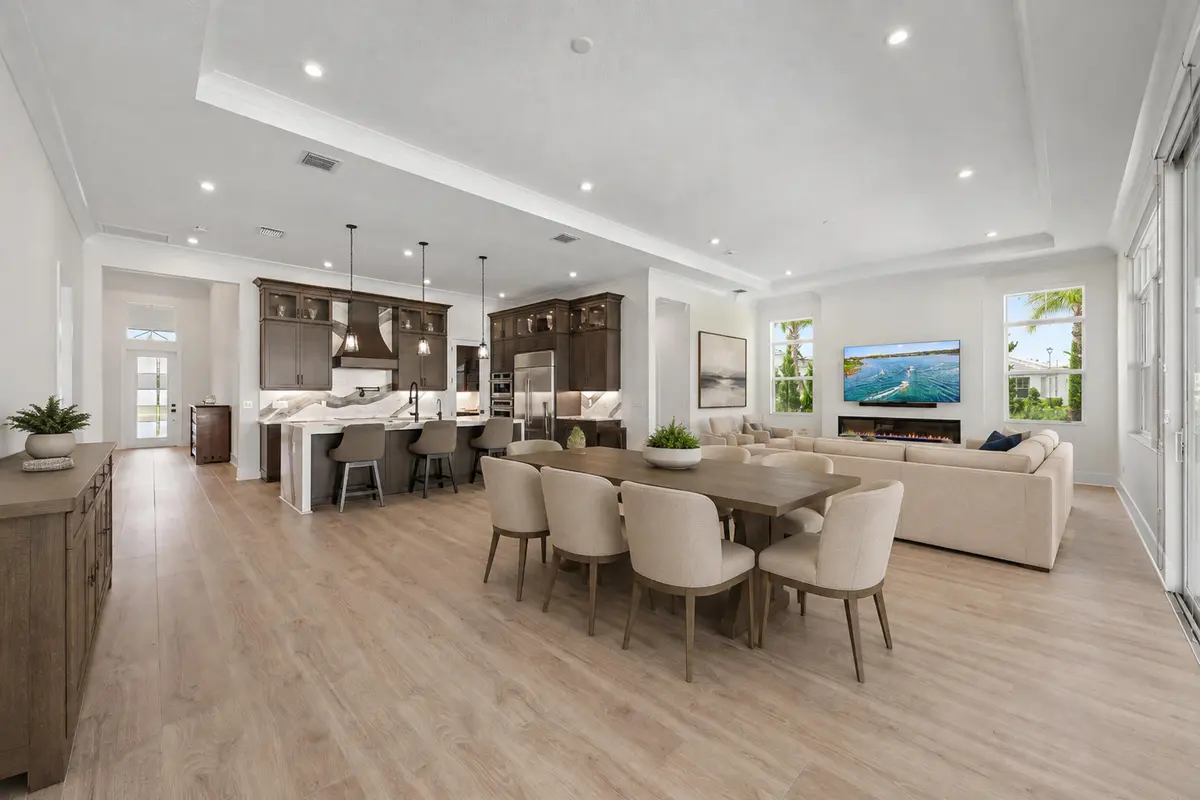 Dining Room at 8491 SW Vesuvius Way, Port St. Lucie