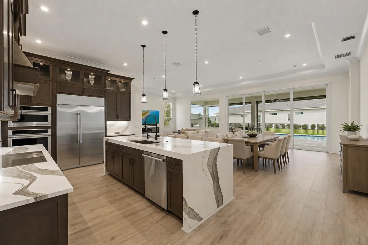 Kitchen Overview at 8491 SW Vesuvius Way, Port St. Lucie