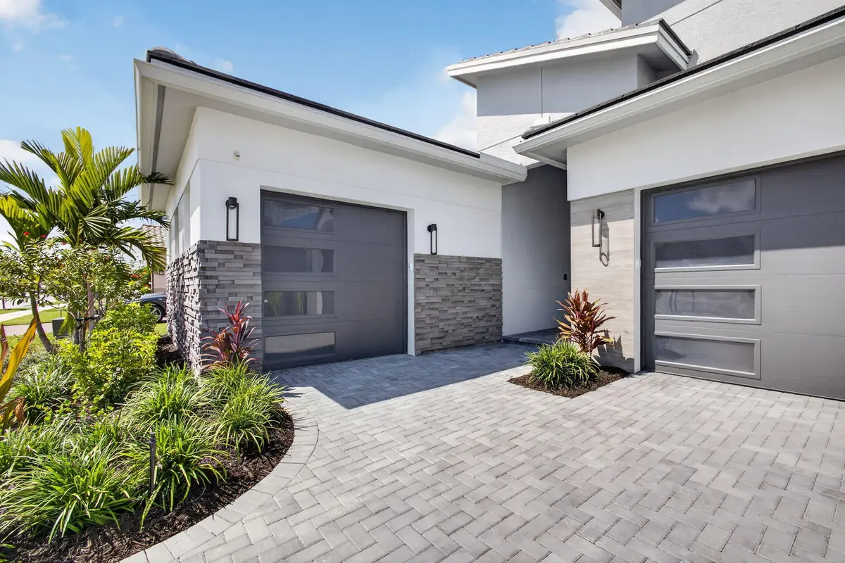 Three Car Garage at 9582 St. Germain Drive, Palm Beach Gardens