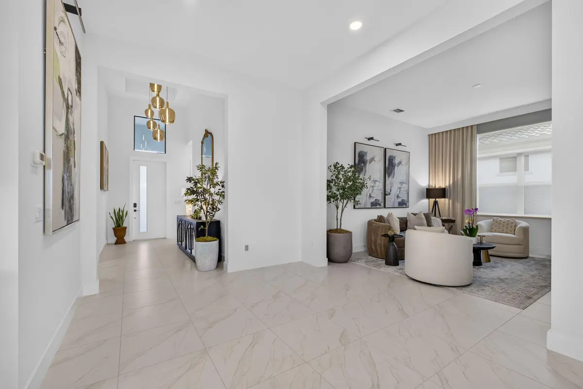 Foyer at 9582 St. Germain Drive, Palm Beach Gardens