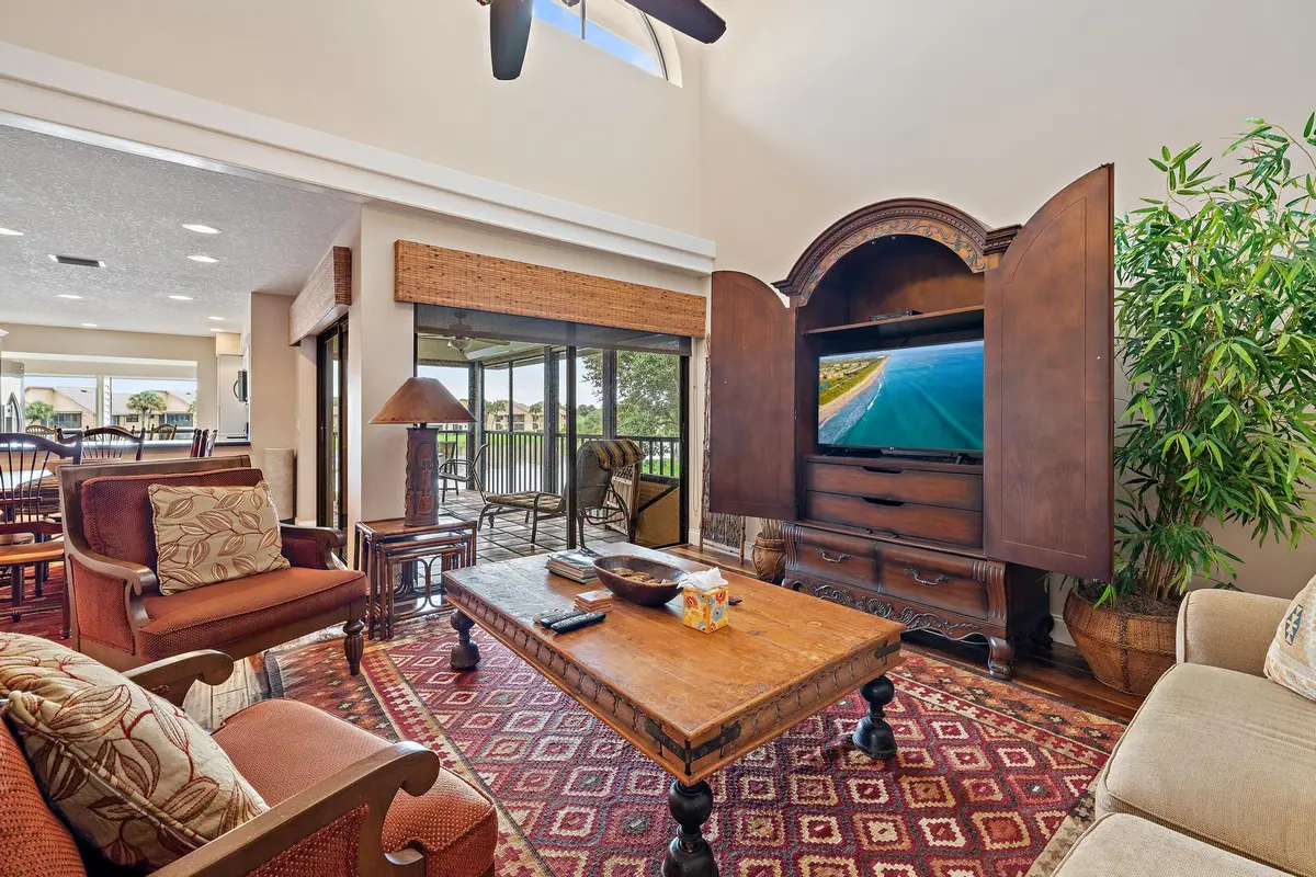 Inviting Living Room at 3881 Back Bay Drive 220, Jupiter