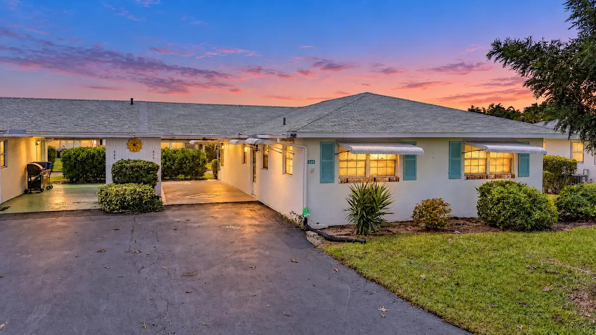 Front of Structure at 450 BLUEBIRD Lane, Delray Beach