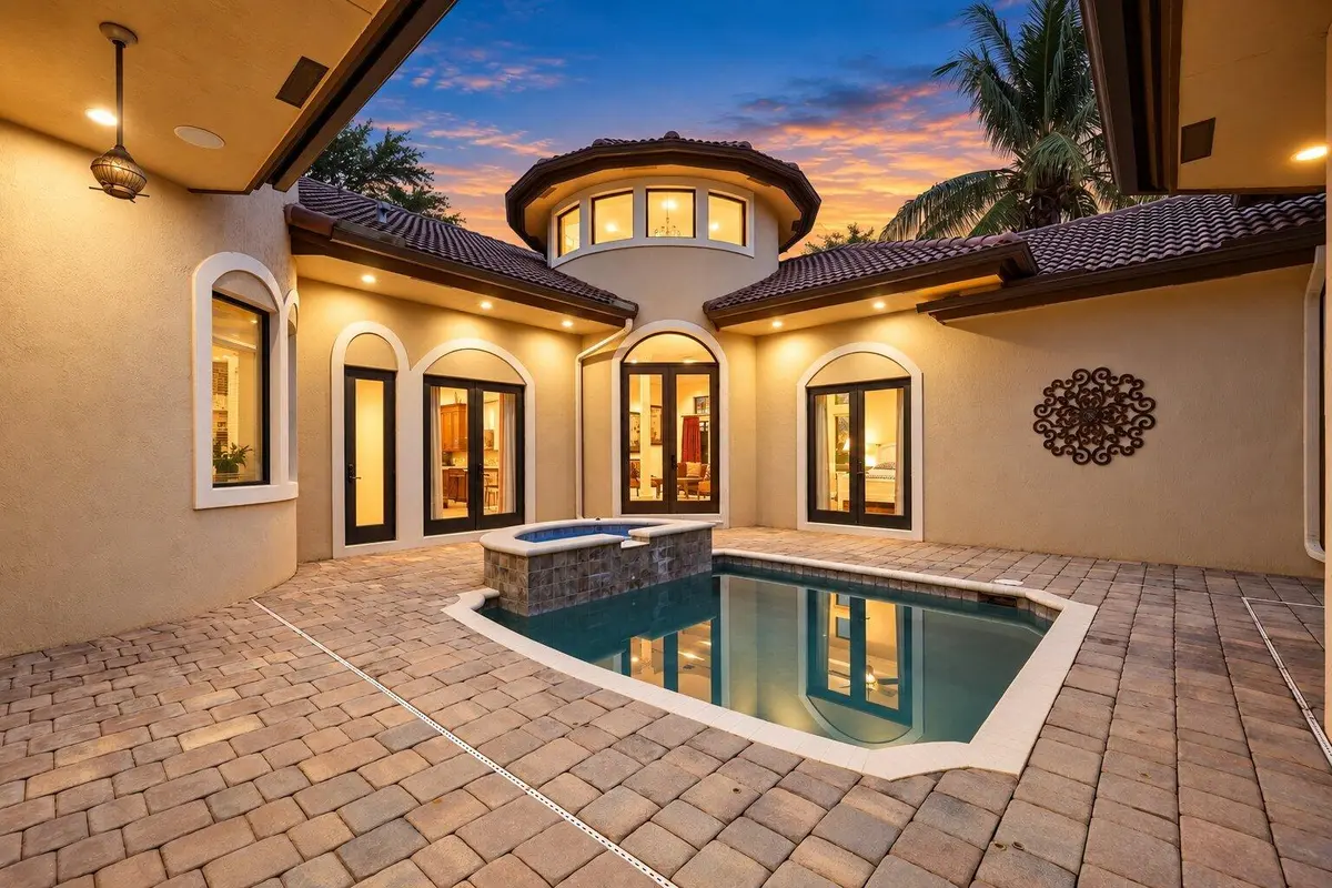 Pool at 4190 Gleneagles Drive, Boynton Beach