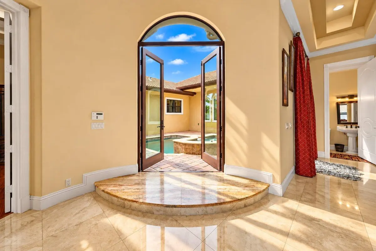 Entrance at 4190 Gleneagles Drive, Boynton Beach