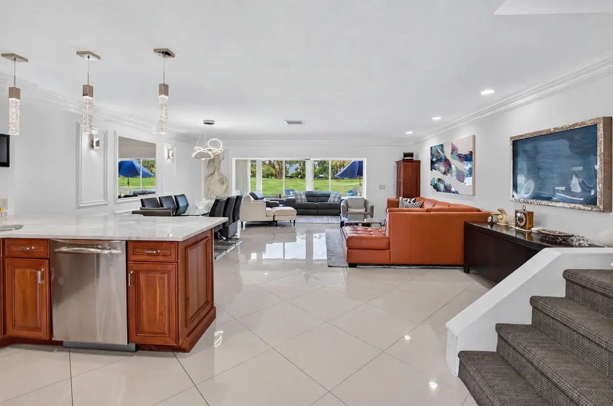 Living + Dining Room at 28 Southport Lane C, Boynton Beach