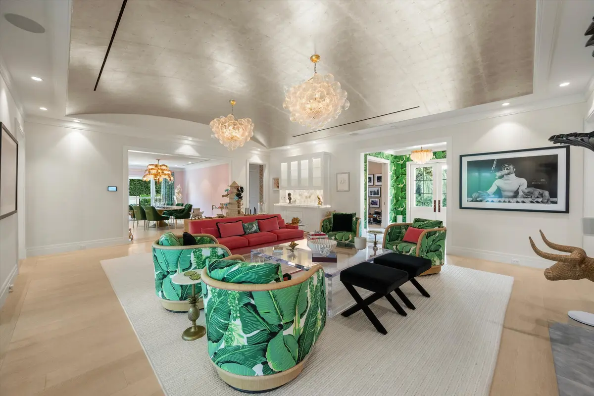 Living Room at 209 SANDPIPER Drive, Palm Beach