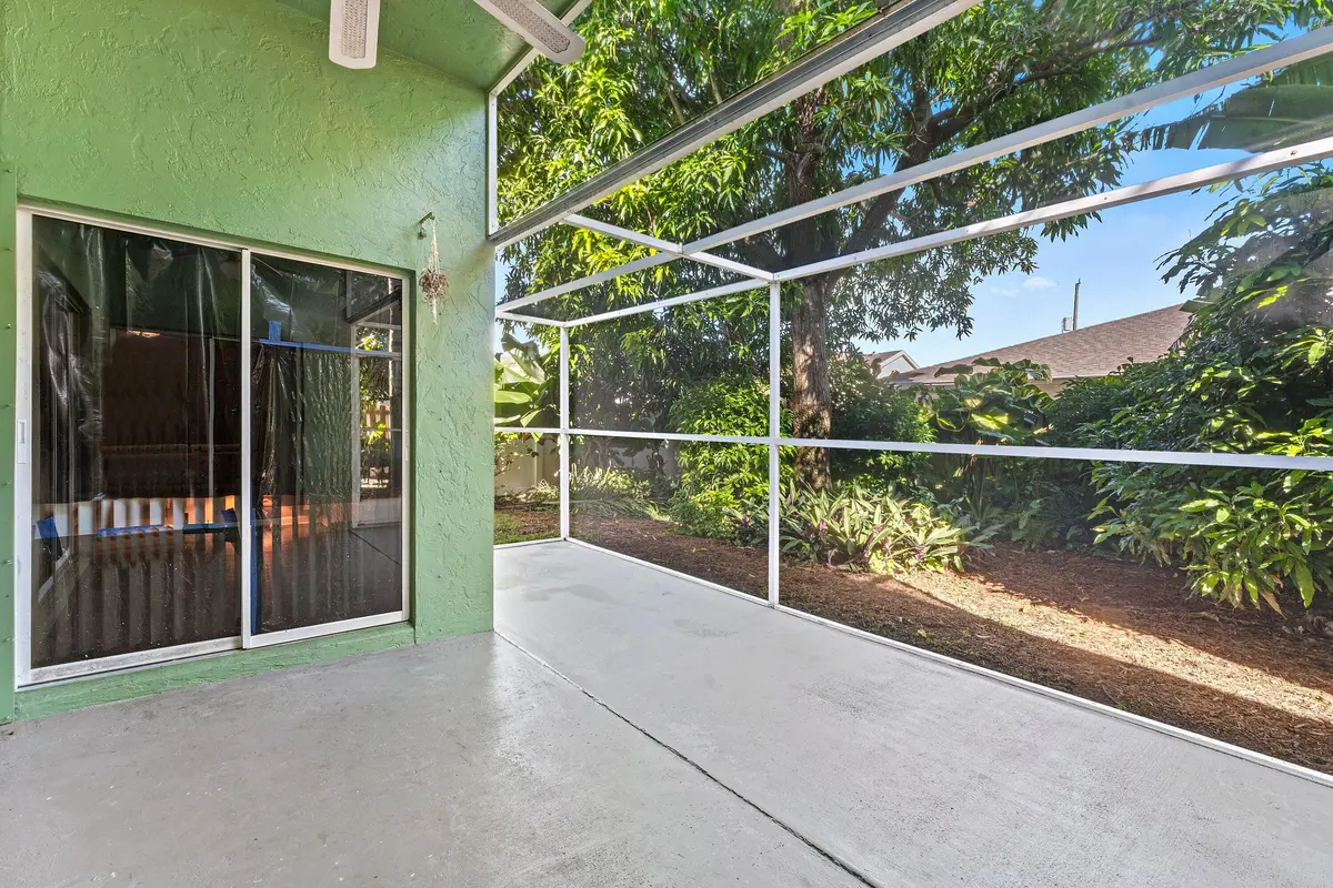 Patio at 6333 UNGERER Street, Jupiter