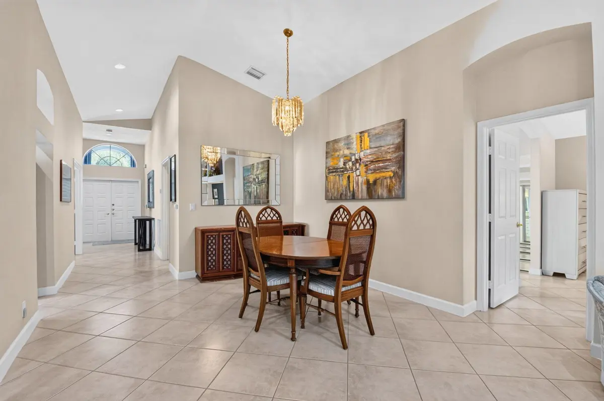 Dining Area at 9864 Arbor View Drive, Boynton Beach