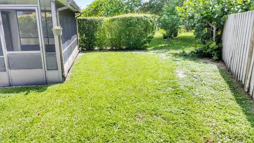 back yard at 7 Whitehall Way, Boynton Beach