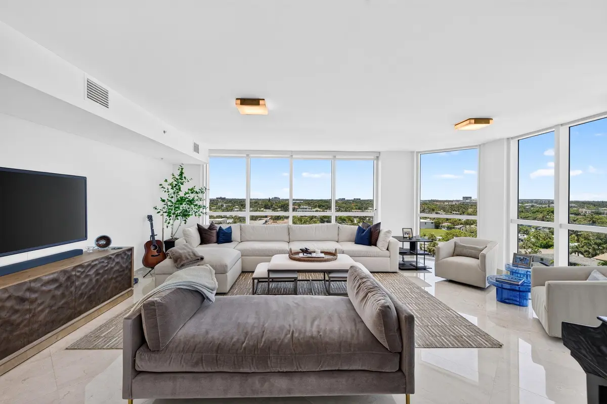 Living Room at 801 Briny Avenue, Pompano Beach