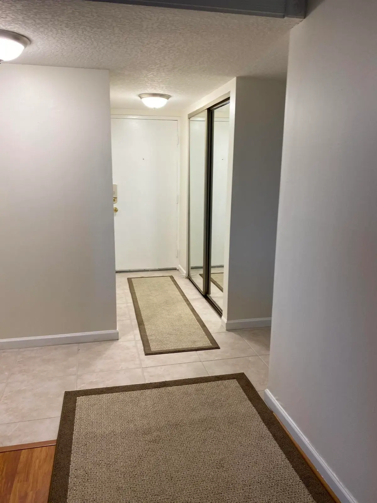 Hallway Entry with Closet at 825 EGRET Circle 103, Delray Beach