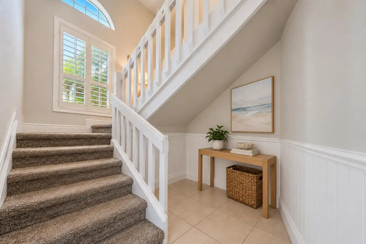 Private Foyer - Ai Furnished at 5016 Heatherhill Lane 5, Boca Raton