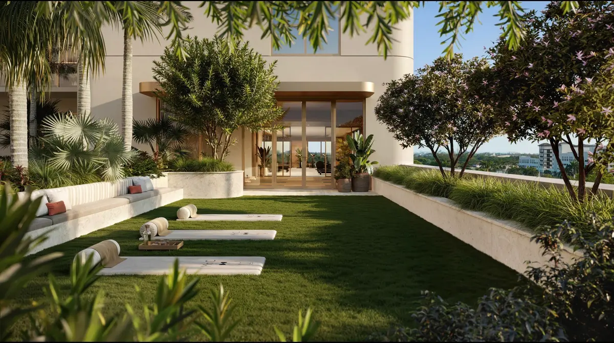 Meditation Garden at 41 SE 4th Street 607, Boca Raton
