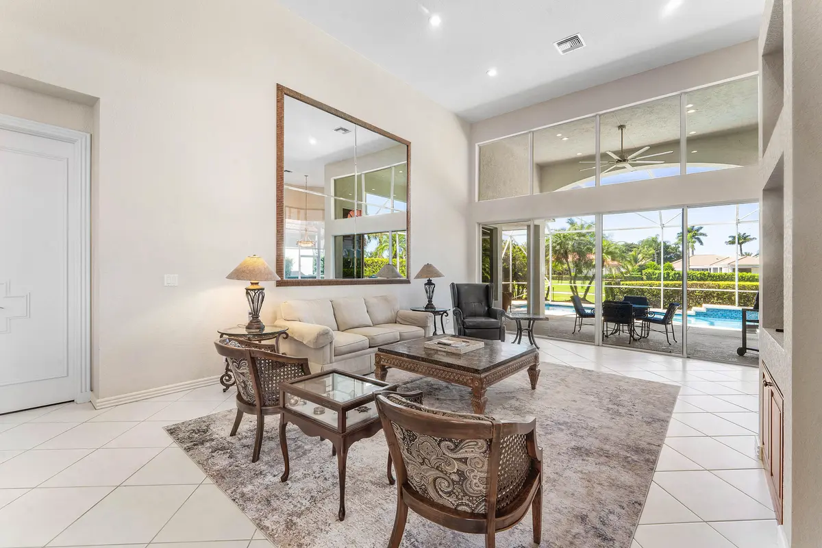 Living Room at 125 Windward Drive, Palm Beach Gardens