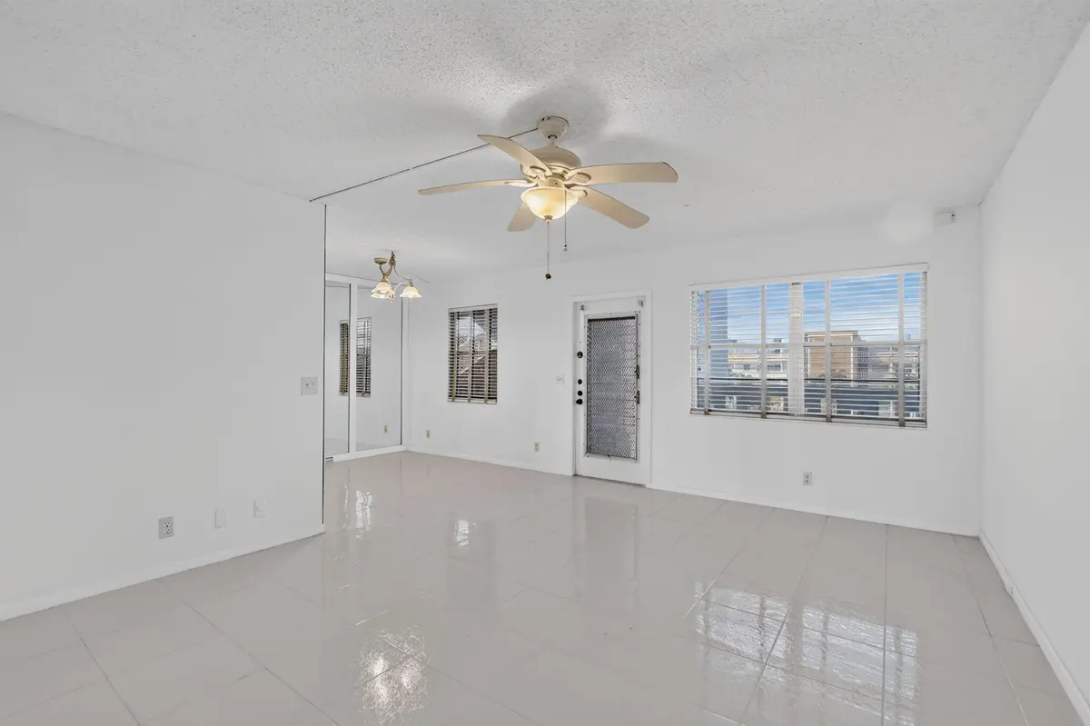 Living / Dining at 3010 Guildford A, Boca Raton