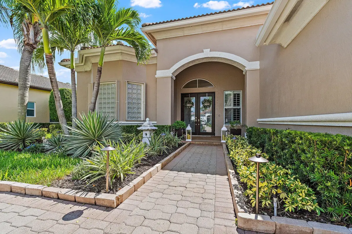 Front Door at 7828 PRESERVE Drive, West Palm Beach