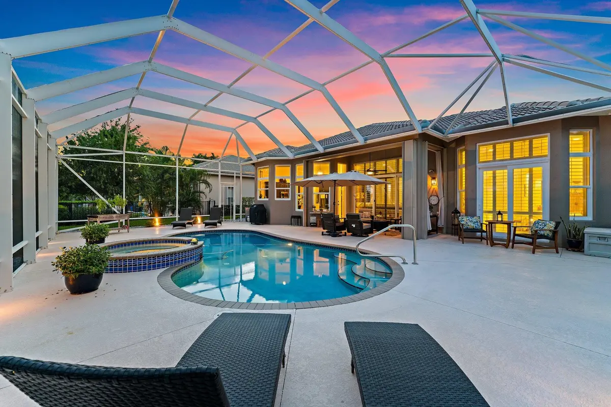 Pool at 7828 PRESERVE Drive, West Palm Beach