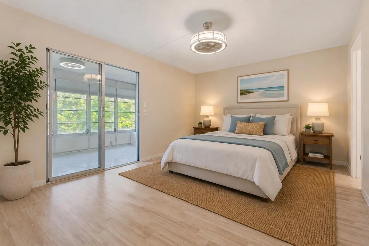 staged_bedroom_final at 4028 Berkshire B 4028, Deerfield Beach