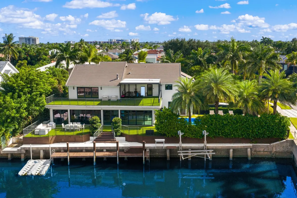 Aerial 5 at 737 NE Boca Bay Colony Drive, Boca Raton