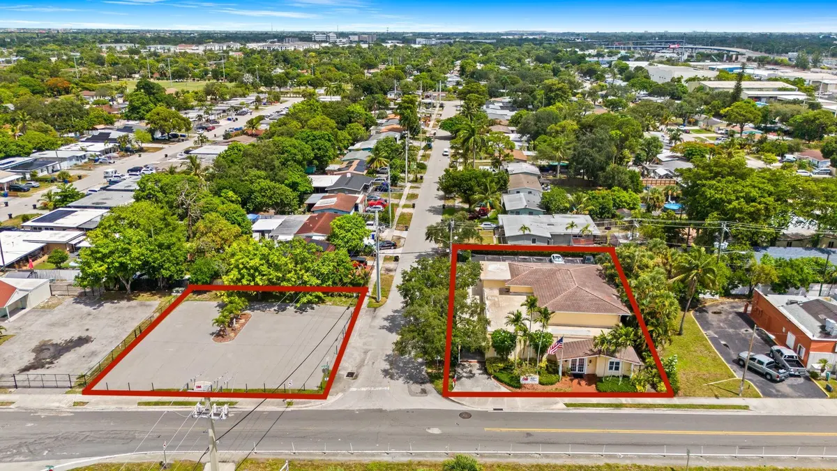 Aerial View at 2211 Davie Blvd, Fort Lauderdale