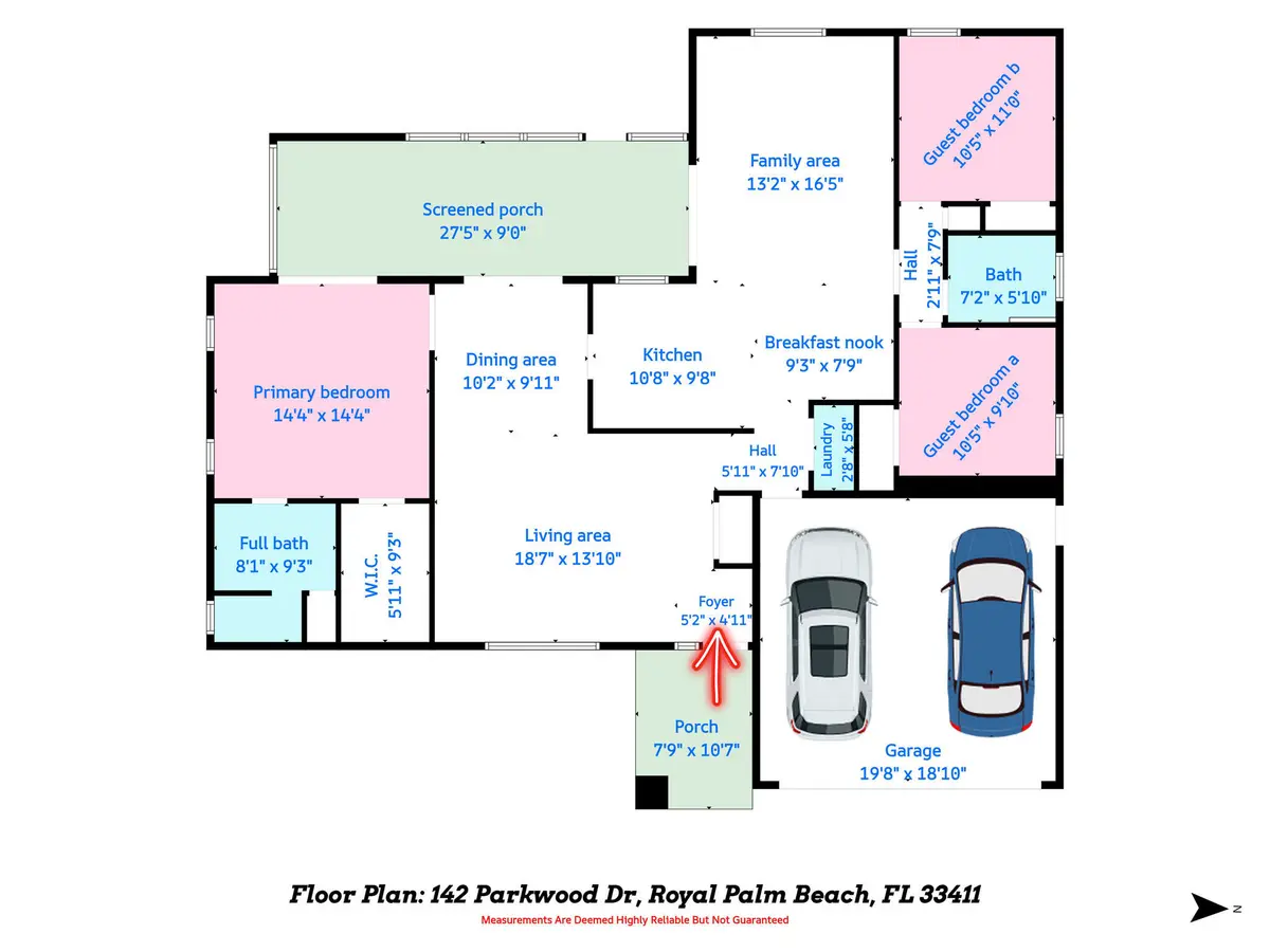 2 Floor Plan at 142 PARKWOOD Drive, Royal Palm Beach