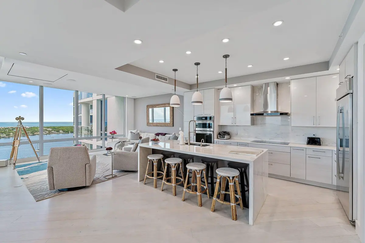 Kitchen at 1 Water Club Way 2003, North Palm Beach