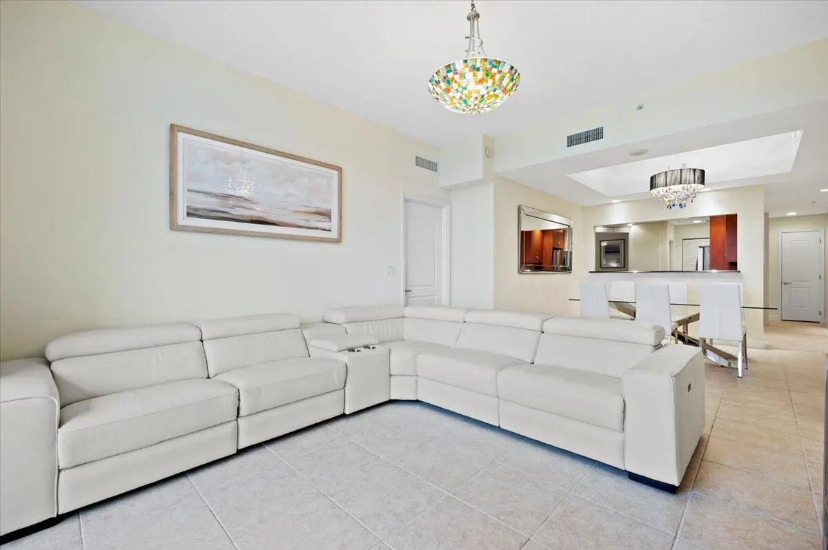 living room at 801 S Olive Avenue 601, West Palm Beach
