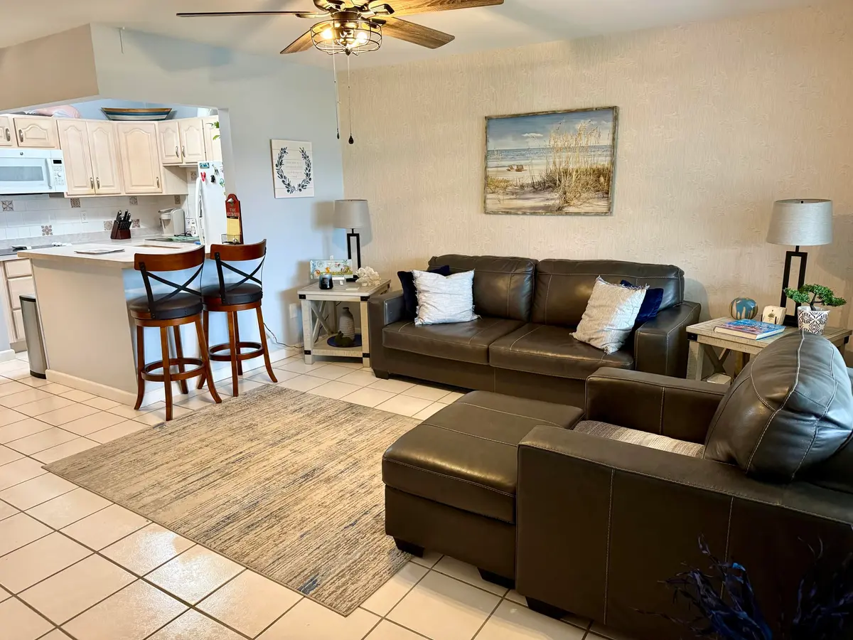 Living Room at 110 Shore Court 106, North Palm Beach
