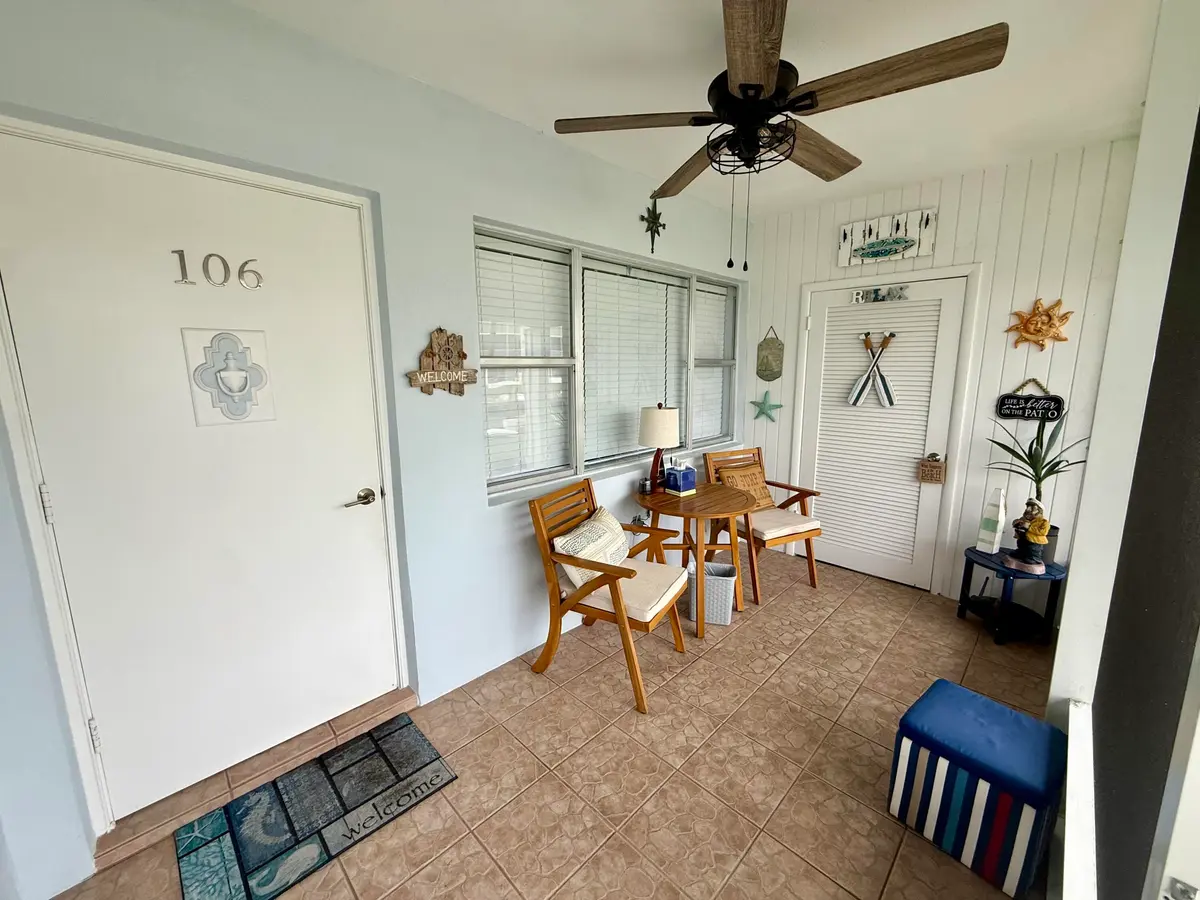 Sun Room at 110 Shore Court 106, North Palm Beach