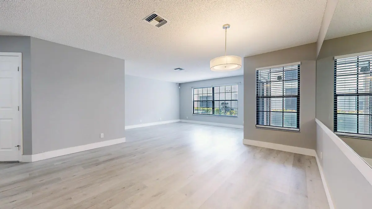 3284 looking dinning room to living room at 3284 Jog Park Drive, Greenacres