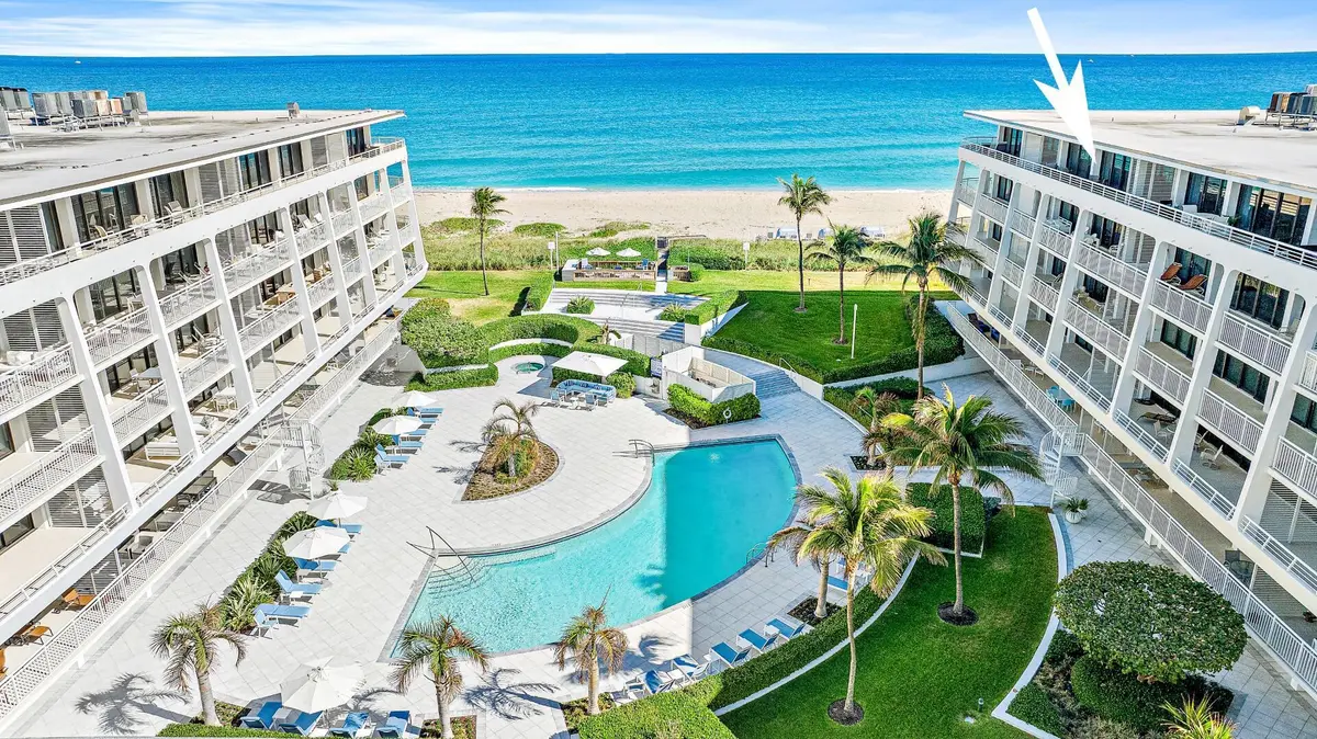 Aerial at 2600 S OCEAN Boulevard 502S, Palm Beach