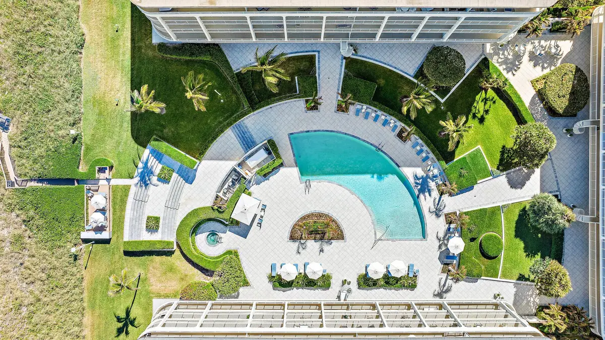 Aerial at 2600 S OCEAN Boulevard 502S, Palm Beach