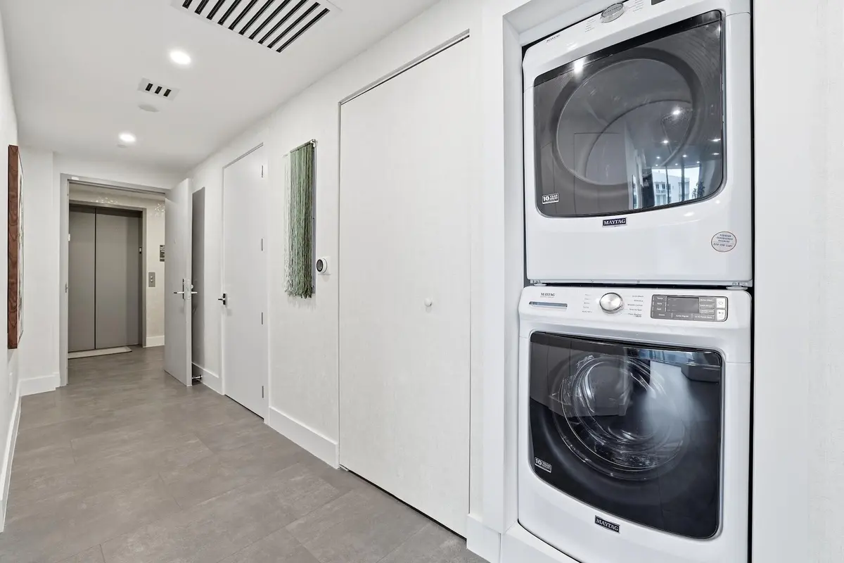 Front Entry Way/Laundry at 488 NE 18th Street 5009, Miami