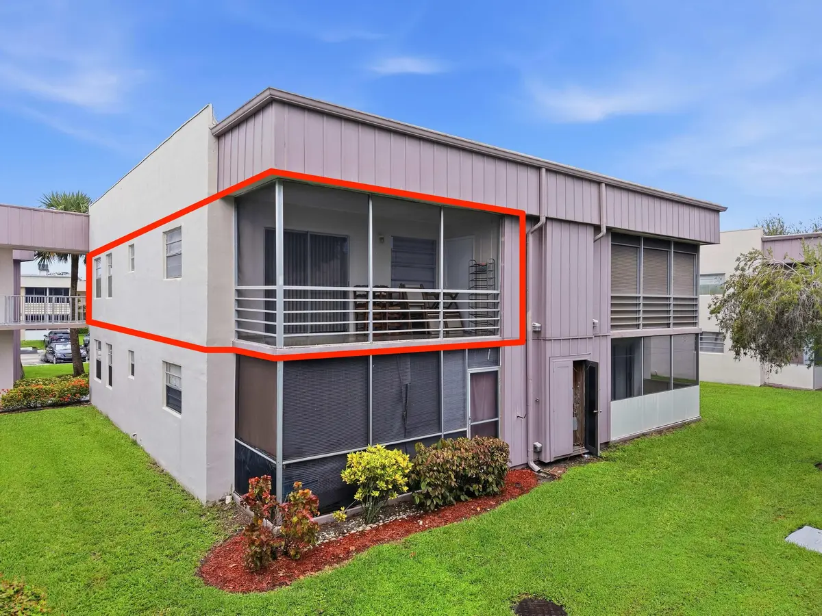 Unit Front Detail at 471 Capri J, Delray Beach
