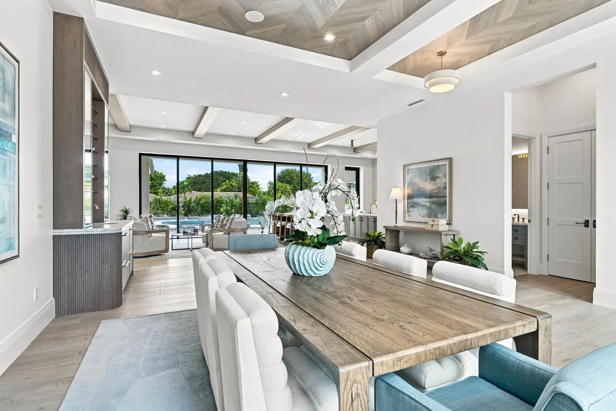 DINING ROOM at 155 Ebbtide Drive, North Palm Beach