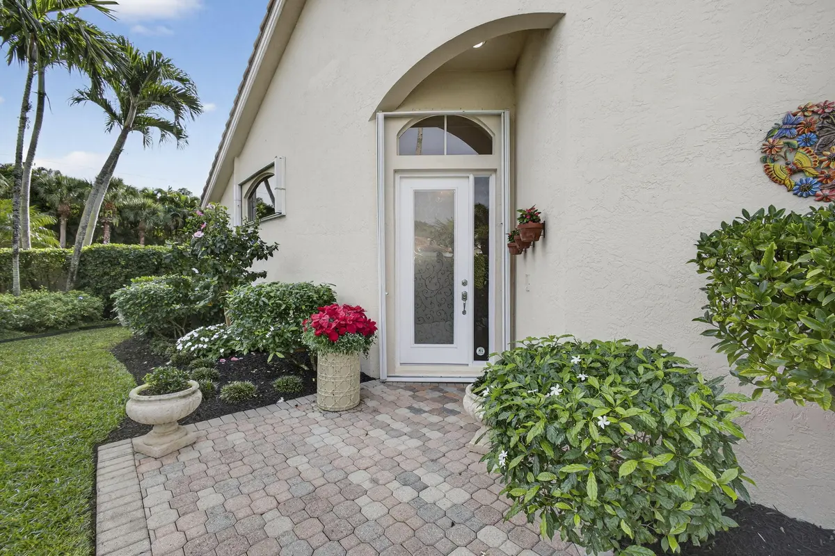 Front door at 8184 Sandpiper Way, West Palm Beach