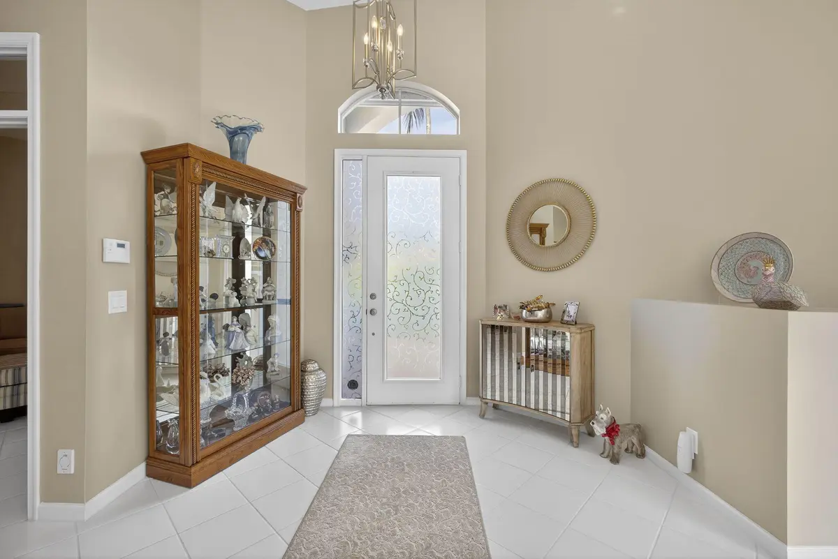 Front entrance at 8184 Sandpiper Way, West Palm Beach
