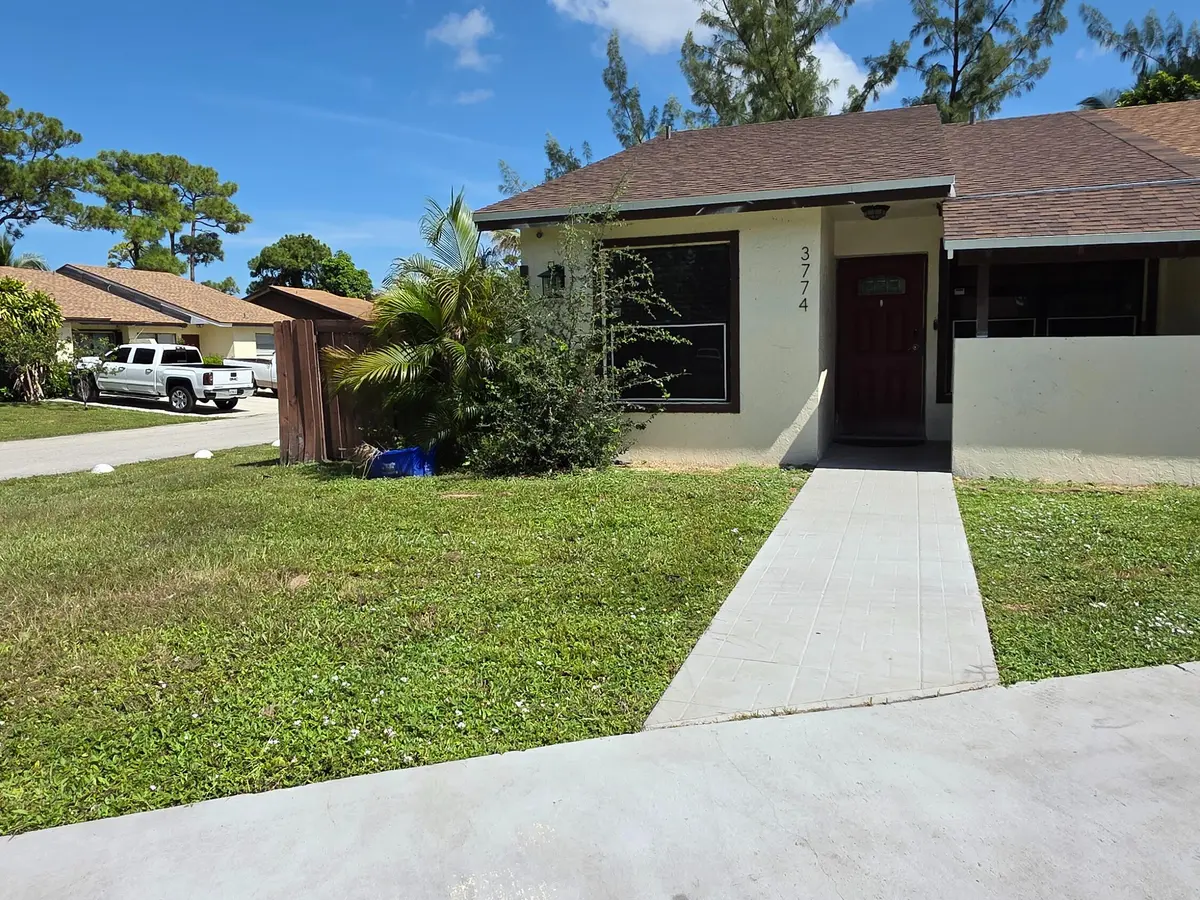 Front of Home at 3774 MIL LAKE Court, Greenacres