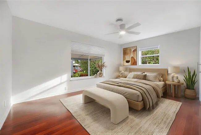 Primary Bedroom at 2142 NE 17th Avenue, Wilton Manors