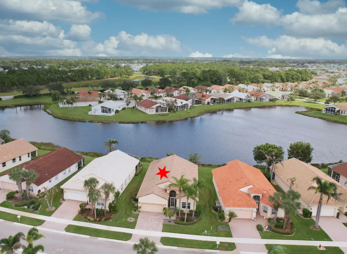 Aerial Front at 320 NW MILLPOND Lane, Port St. Lucie