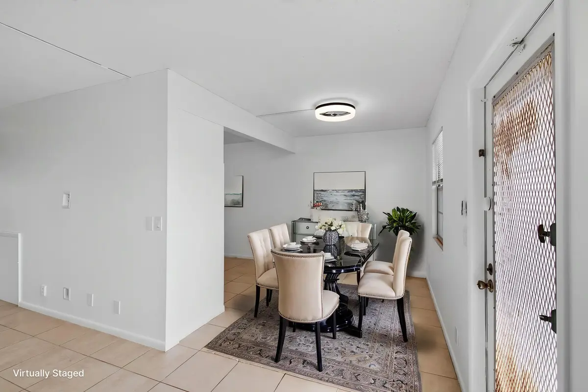 VIRTUAL STAGING Dining Room - Luxury - 2 at 4028 Hythe B, Boca Raton
