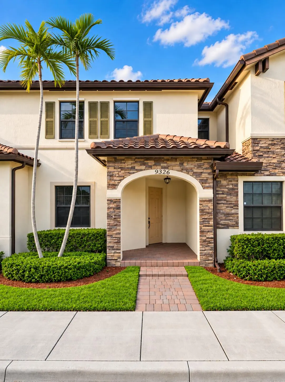 Mediterranean Style Townhome at 9326 W 33RD Lane, Hialeah
