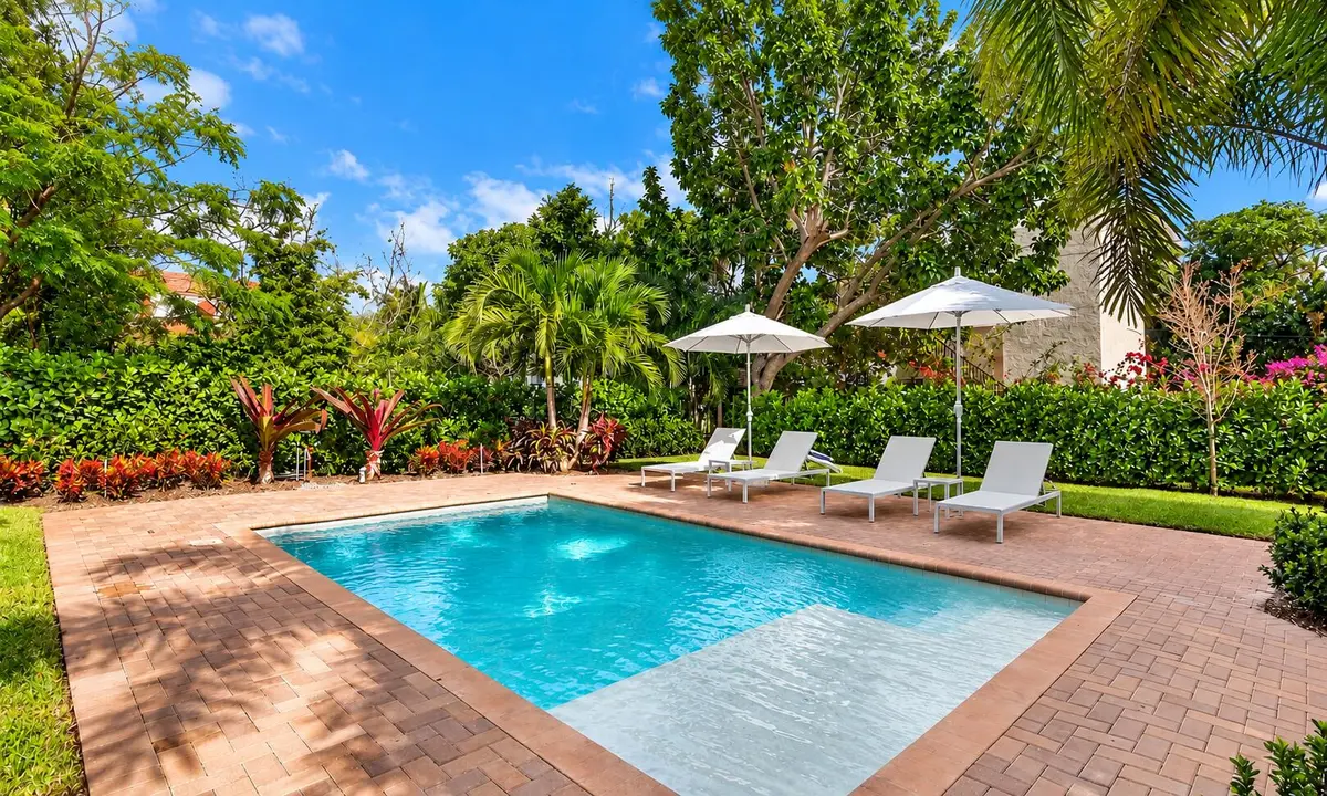 Pool at 225 Monroe Drive, West Palm Beach