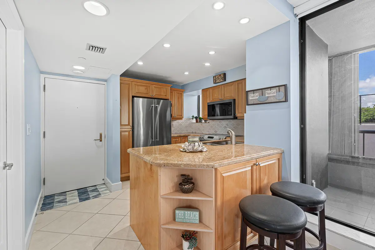 Kitchen at 5250 N OCEAN Drive 3N, Singer Island