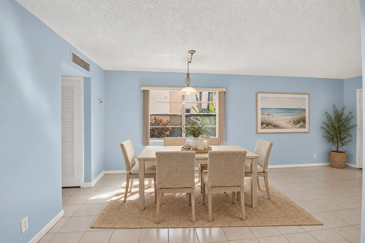 Staged to show space at 386 Capri I, Delray Beach