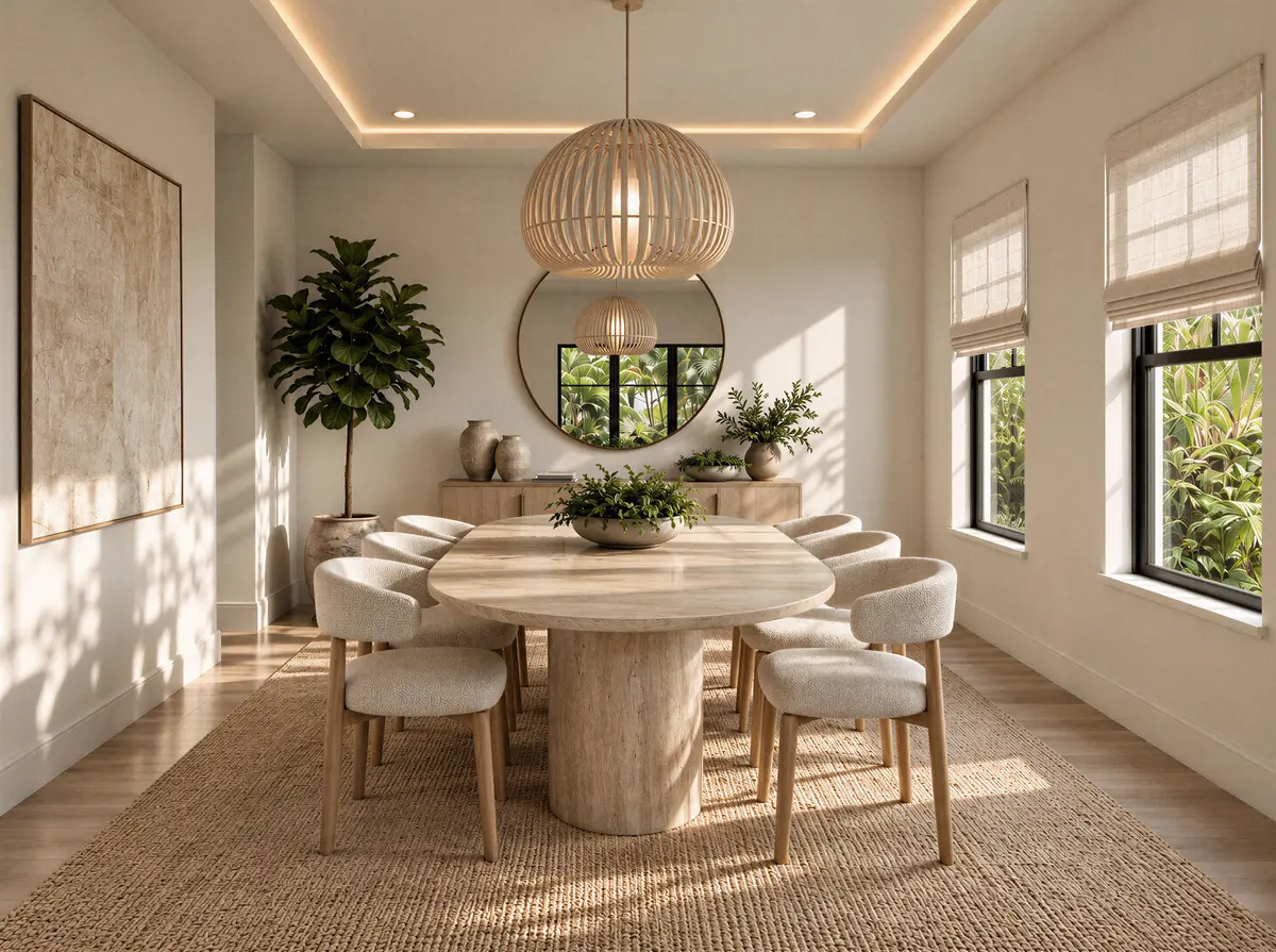 CP_Julien Residence_Dining Room at 925 Sunset Road, Boynton Beach