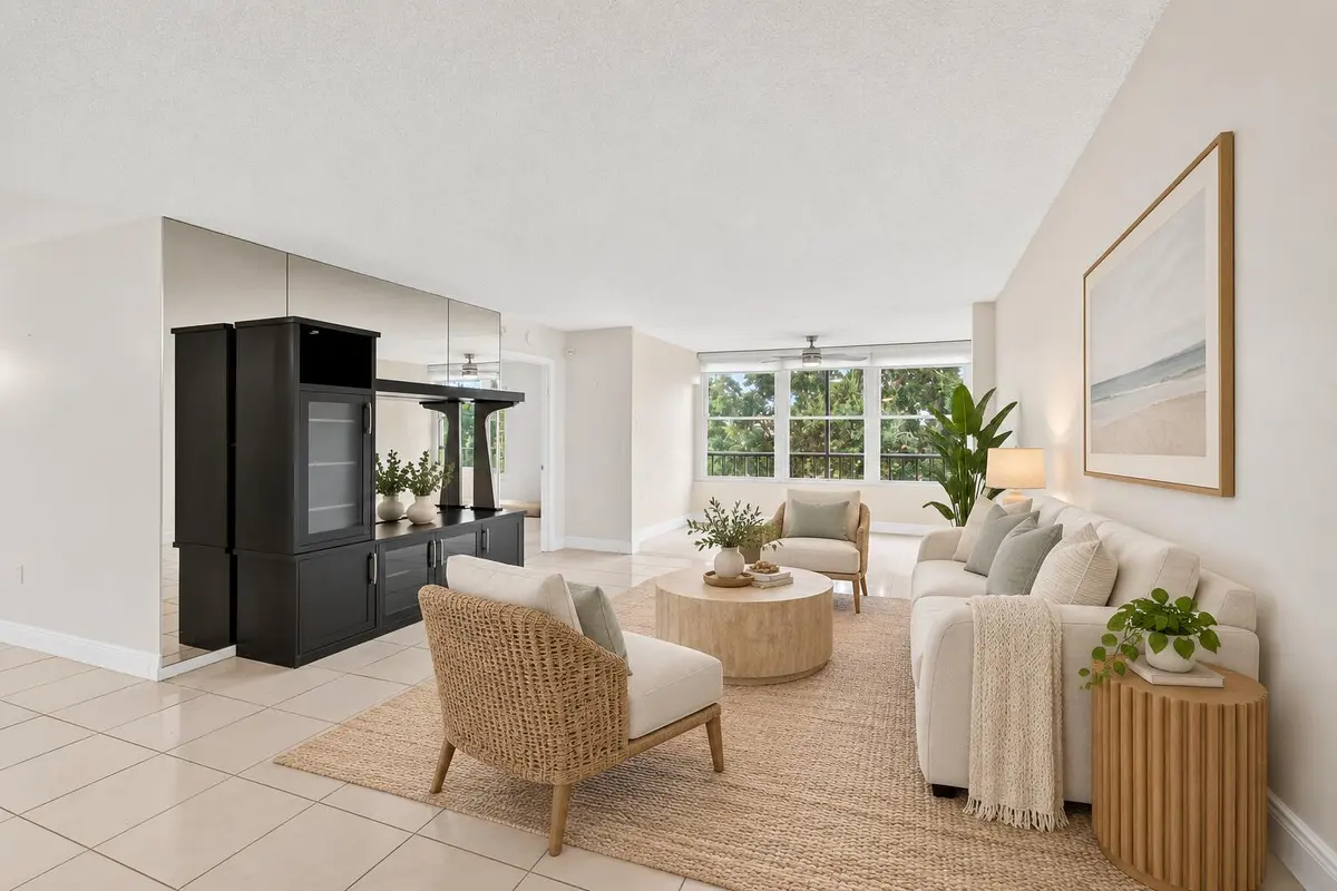 05_Living_Room_Staged at 6065 Pointe Regal Circle 403, Delray Beach