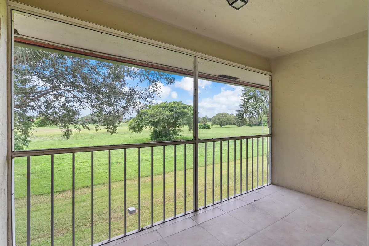 Screened and Covered Patio at 260 NW 67TH Street A204, Boca Raton