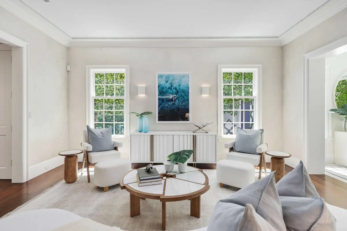 8 - Living Room at 308 COCOANUT Row, Palm Beach